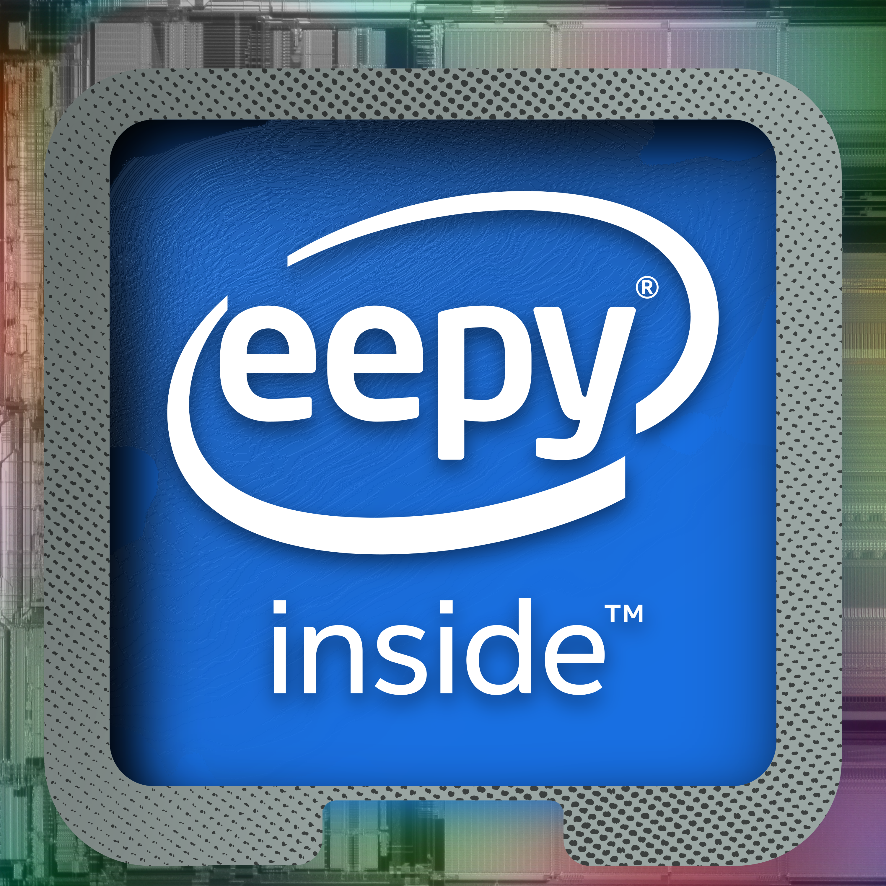 eepy inside cpu sticker